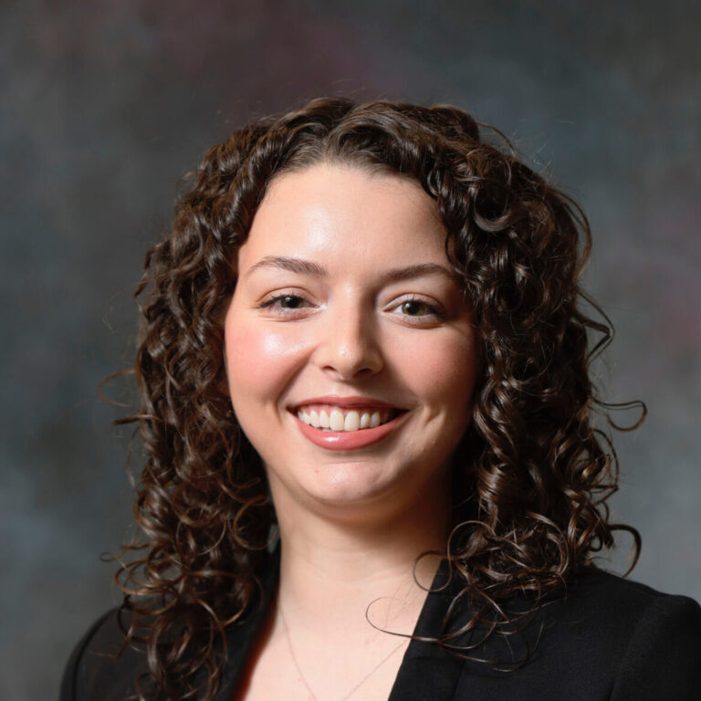 Professional headshot of Dr. Olivia Barger working at Perimeter Dental Group.